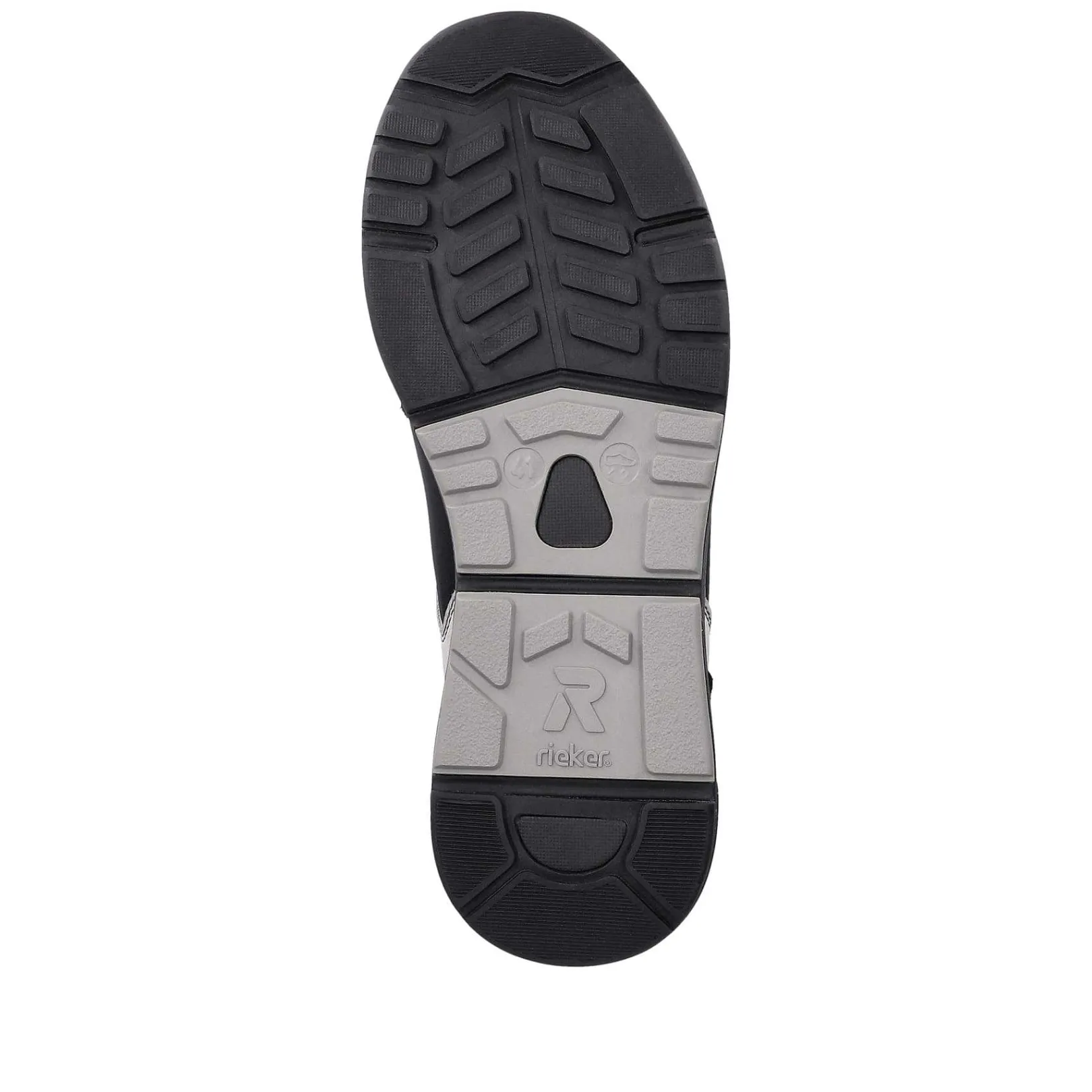 Clearance Men'S Sneaker Low Carbon-Black Silver-Grey Men'S Sneakers