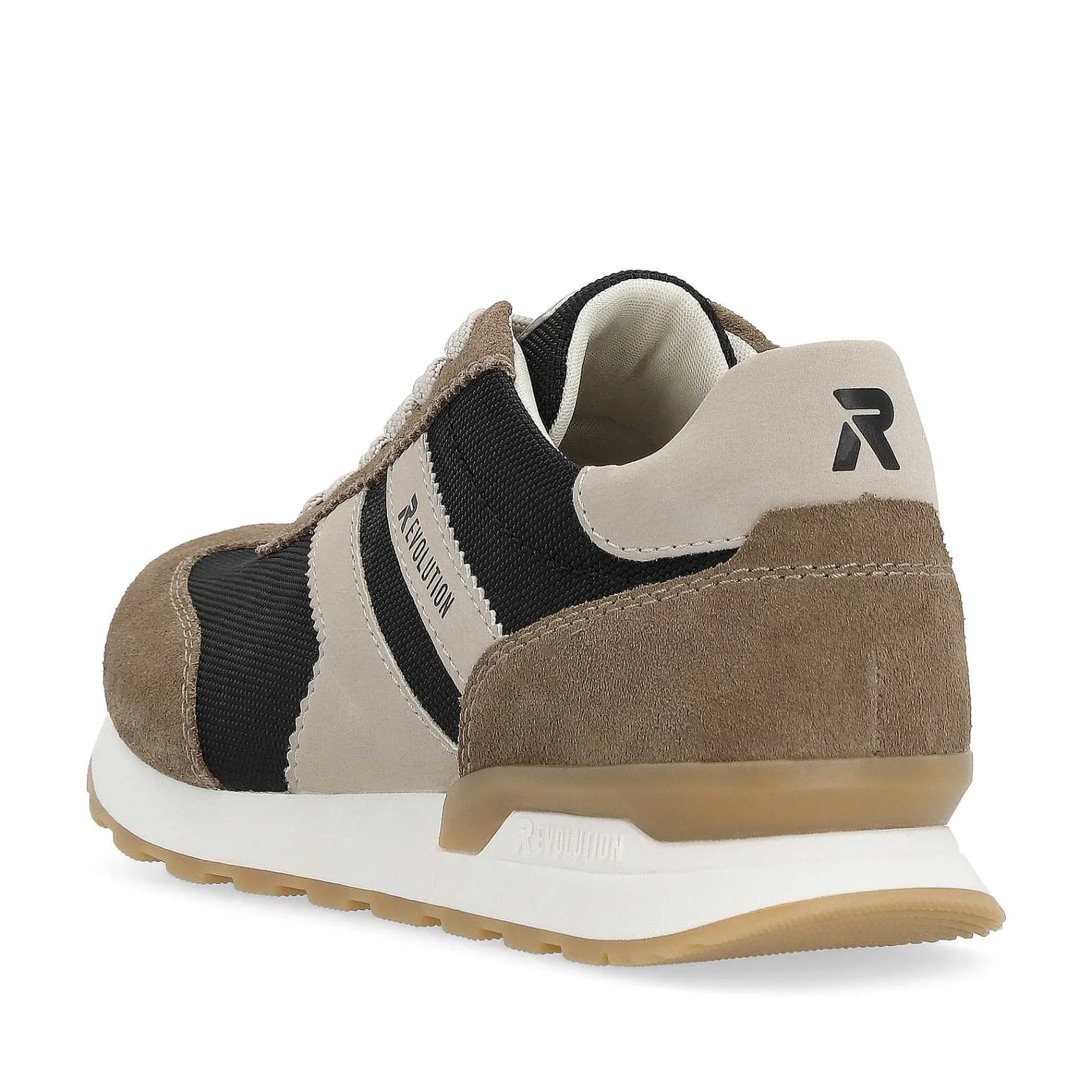 Clearance Men'S Sneaker Low Cinnamon Black Men'S Sneakers