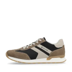 Clearance Men'S Sneaker Low Cinnamon Black Men'S Sneakers