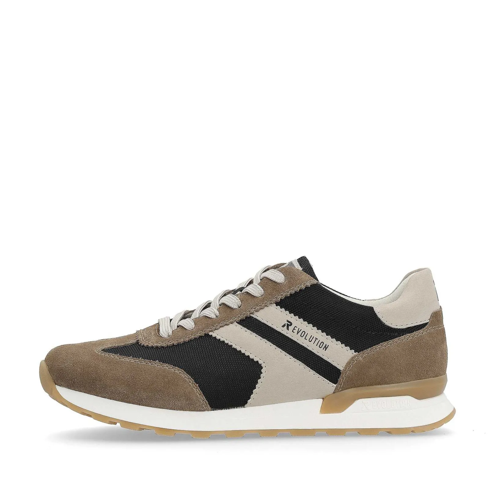 Clearance Men'S Sneaker Low Cinnamon Black Men'S Sneakers