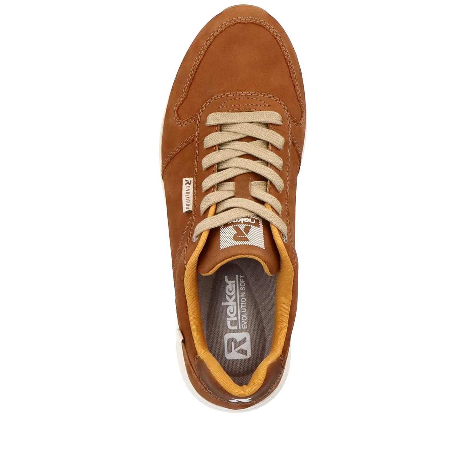 Clearance Men'S Sneaker Low Caramel Brown Men'S Sneakers