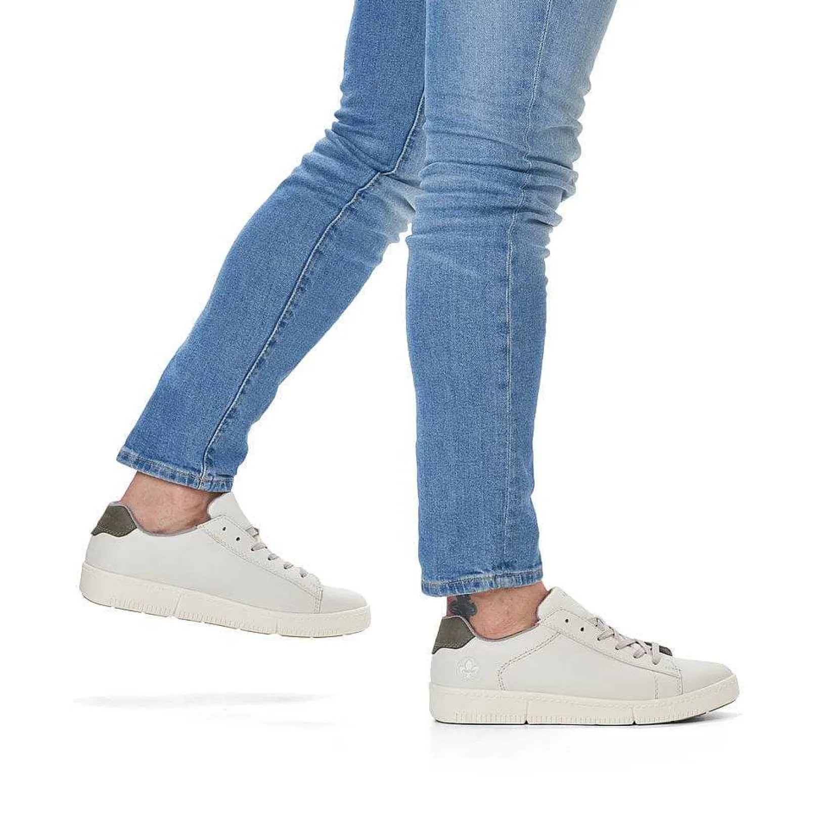 Sale Men'S Sneaker Low Cream White Men'S Sneakers