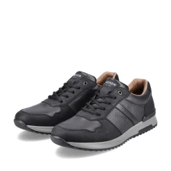 Hot Men'S Sneaker Low Deep Black Men'S Sneakers