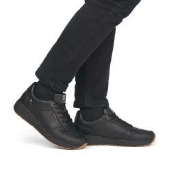Online Men'S Sneaker Low Deep Black Men'S Sneakers