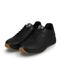 Online Men'S Sneaker Low Deep Black Men'S Sneakers
