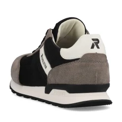 Hot Men'S Sneaker Low Deep-Black Stone-Grey Men'S Sneakers