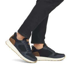 Sale Men'S Sneaker Low Dark Blue Men'S Sneakers