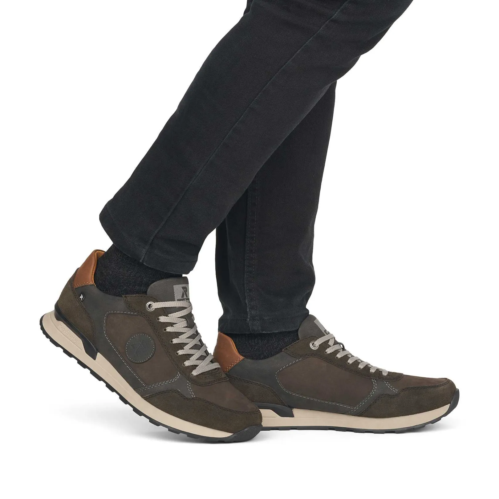 Outlet Men'S Sneaker Low Graphite Men'S Sneakers