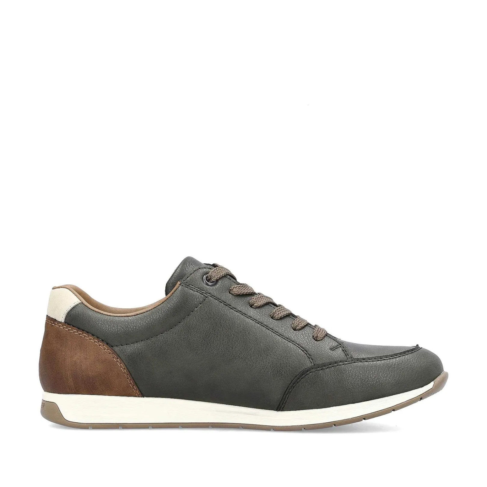 Outlet Men'S Sneaker Low Green Grey Men'S Sneakers