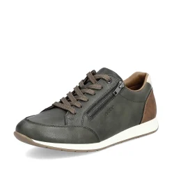 Outlet Men'S Sneaker Low Green Grey Men'S Sneakers