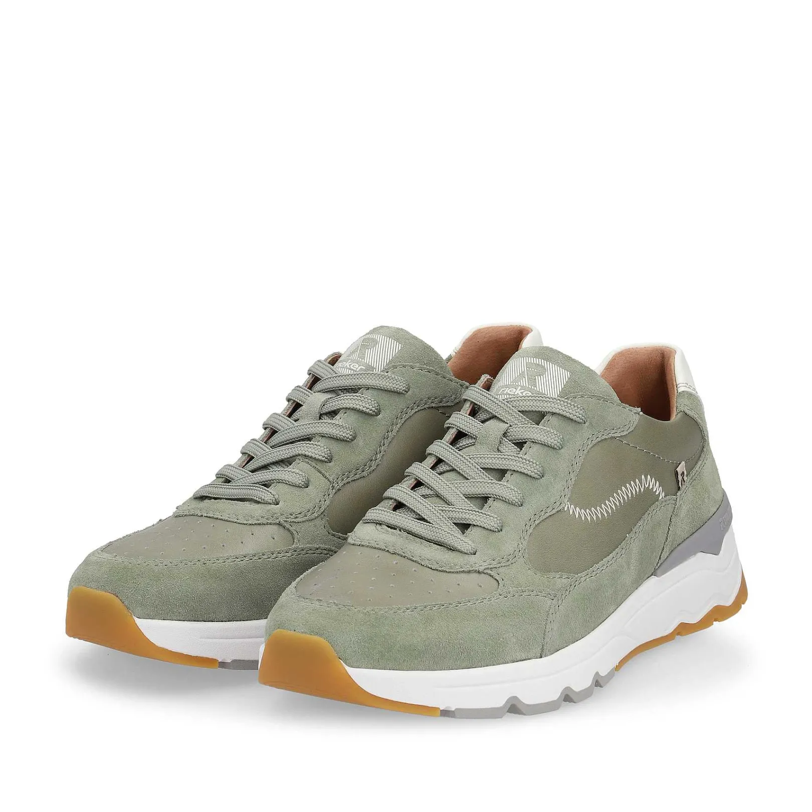 Online Men'S Sneaker Low Khaki Men'S Sporty Styles