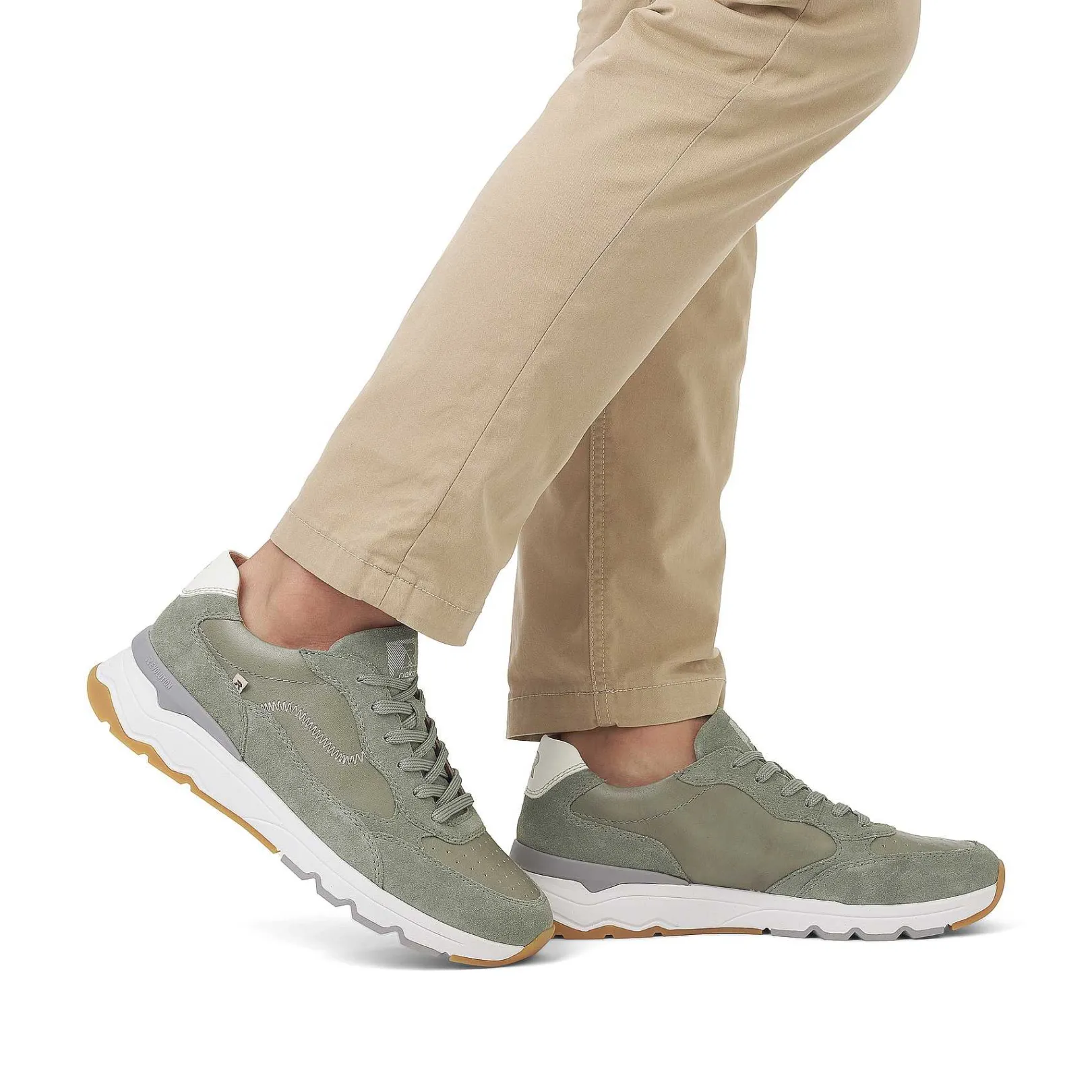 Online Men'S Sneaker Low Khaki Men'S Sporty Styles