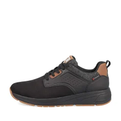 Men'S Sneaker Low Night-Black Wood-Brown Men'S Sneakers