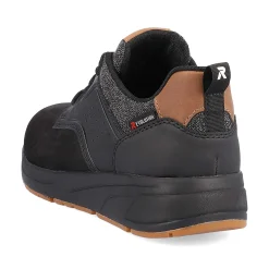 Men'S Sneaker Low Night-Black Wood-Brown Men'S Sneakers