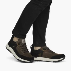 Discount Men'S Sneaker Low Nut-Brown Black Men'S Sneakers