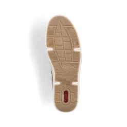 Discount Men'S Sneaker Low Platinum Gray-Nut Brown Men'S Business Shoes