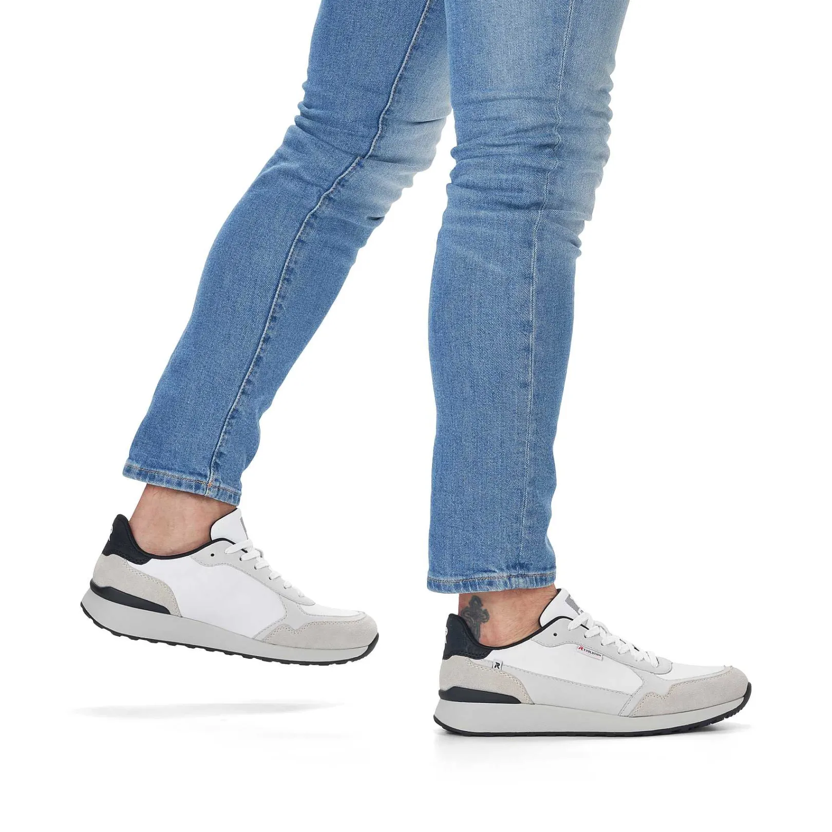 Hot Men'S Sneaker Low Pearl-White Grey Men'S Sporty Styles