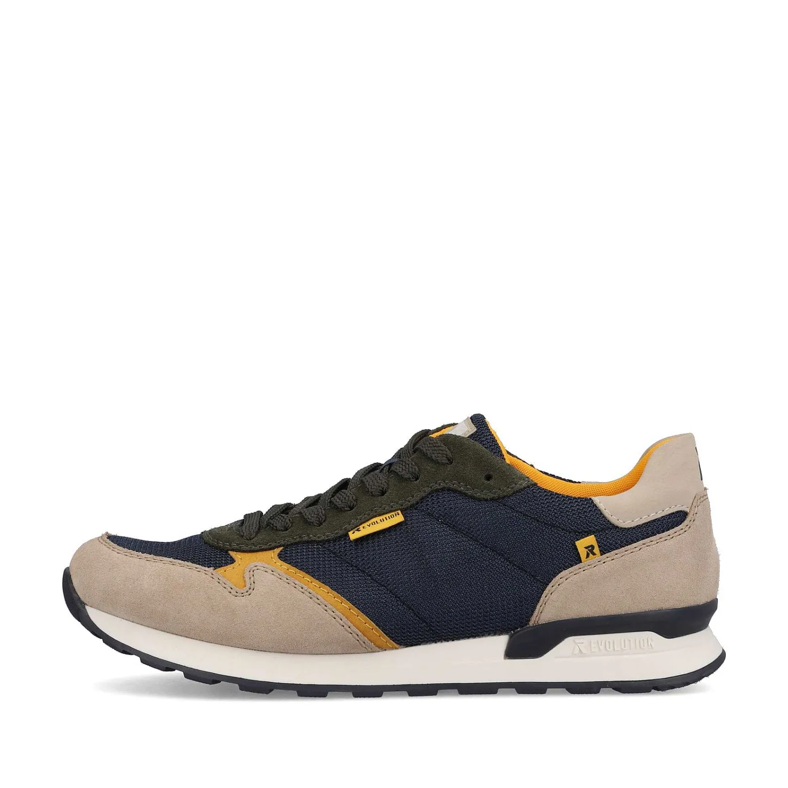 Online Men'S Sneaker Low Royal Blue Clay Beige Men'S Sneakers