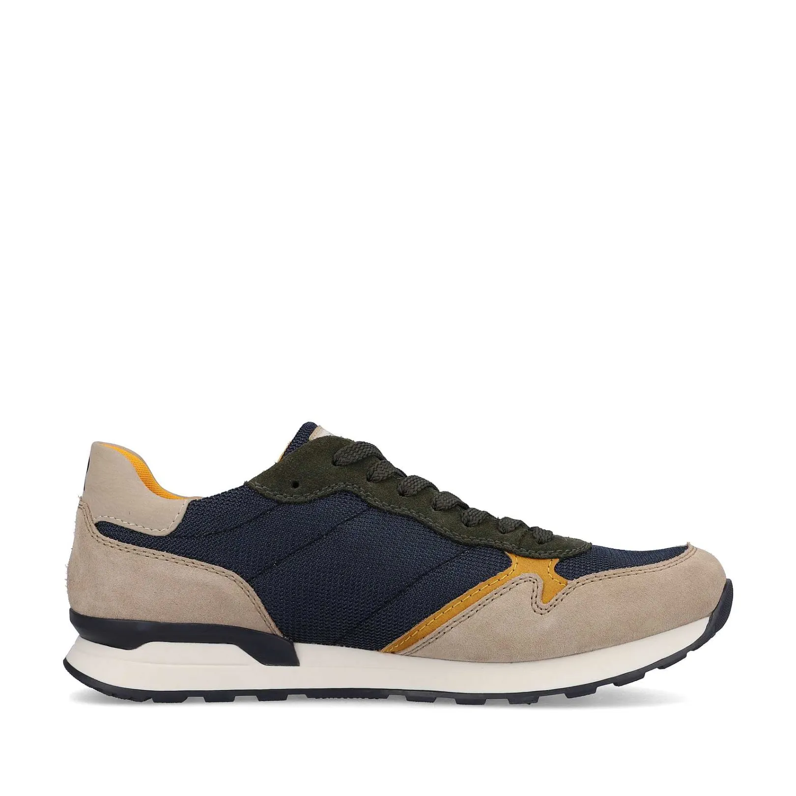 Online Men'S Sneaker Low Royal Blue Clay Beige Men'S Sneakers