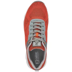 Outlet Men'S Sneaker Low Rust-Orange Grey Men'S Sneakers