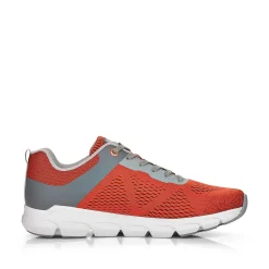 Outlet Men'S Sneaker Low Rust-Orange Grey Men'S Sneakers