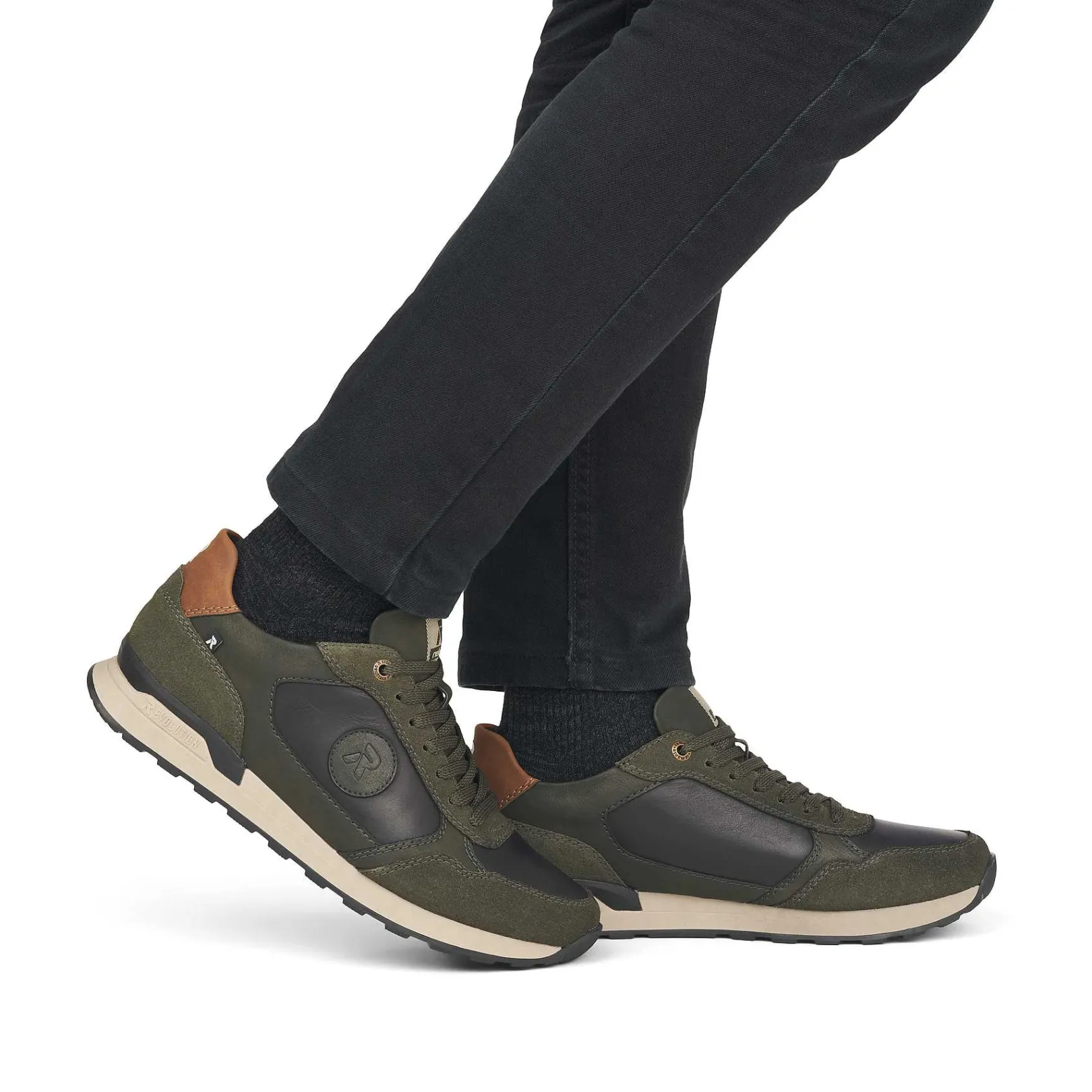 Outlet Men'S Sneaker Low Rainforest Green Men'S Sneakers