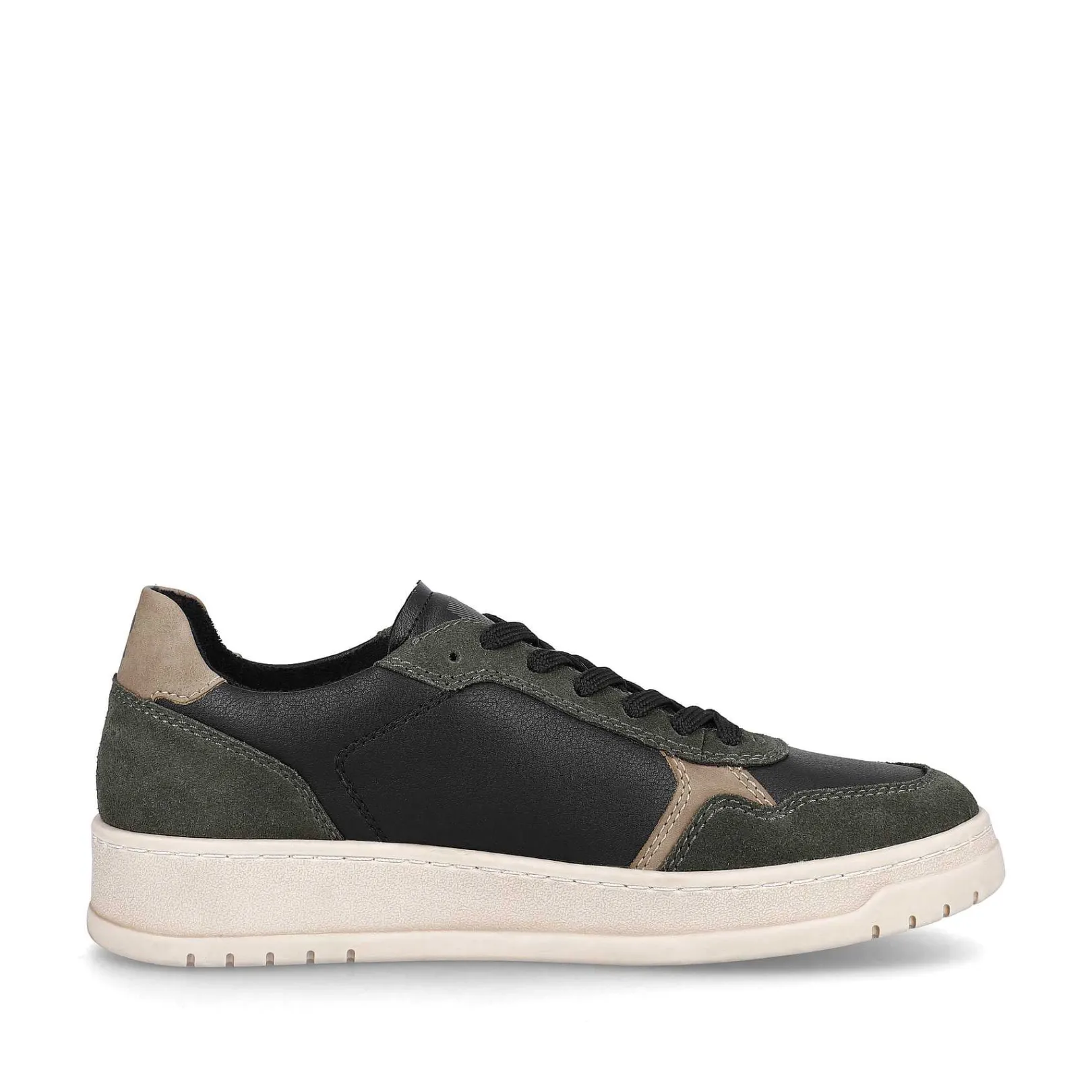 Clearance Men'S Sneaker Low Steel-Black Forest-Green Men'S Sneakers
