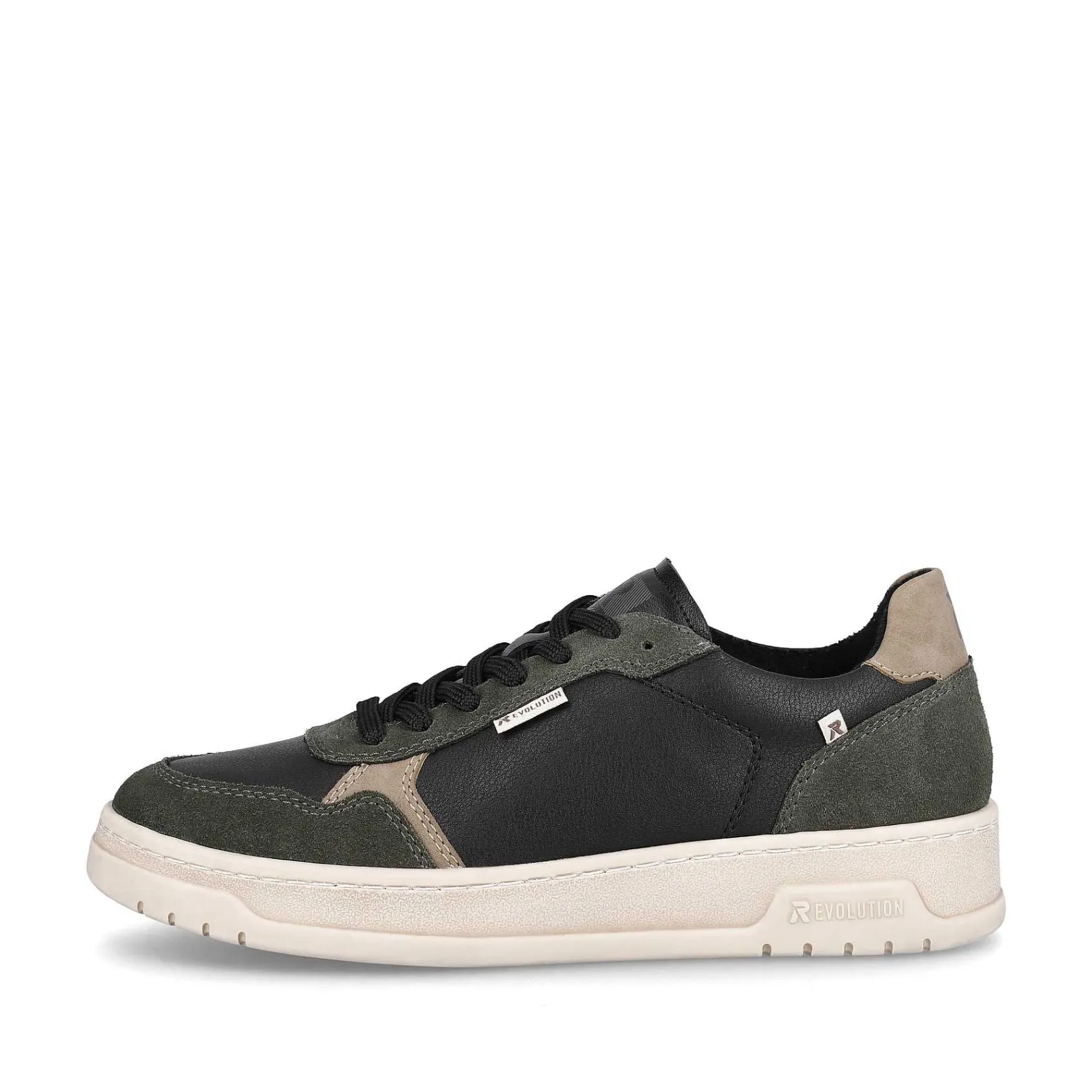 Clearance Men'S Sneaker Low Steel-Black Forest-Green Men'S Sneakers