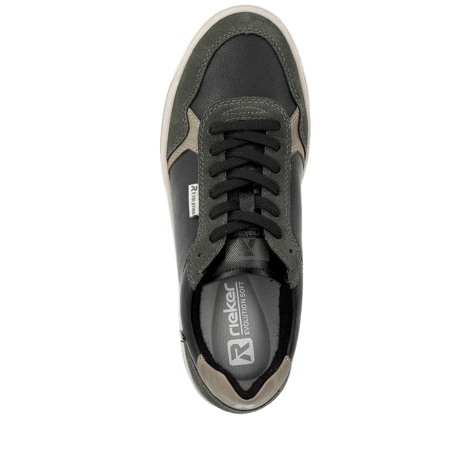 Clearance Men'S Sneaker Low Steel-Black Forest-Green Men'S Sneakers