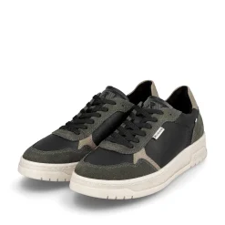 Clearance Men'S Sneaker Low Steel-Black Forest-Green Men'S Sneakers
