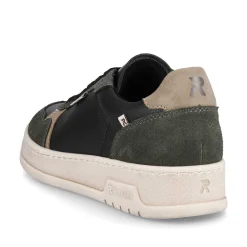 Clearance Men'S Sneaker Low Steel-Black Forest-Green Men'S Sneakers
