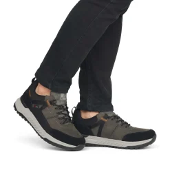 Discount Men'S Sneaker Low Steel-Grey Deep-Black Men'S Sneakers