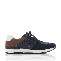 New Men'S Sneaker Low Steel Blue Men'S Sneakers