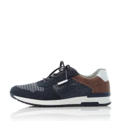 New Men'S Sneaker Low Steel Blue Men'S Sneakers