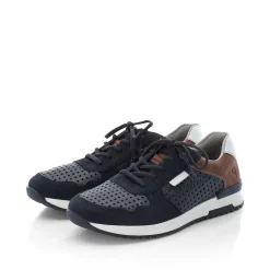 New Men'S Sneaker Low Steel Blue Men'S Sneakers