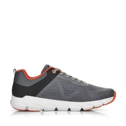 Outlet Men'S Sneaker Low Silver Grey Men'S Sneakers