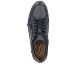 Outlet Men'S Sneaker Low Steel Blue Men'S Sneakers