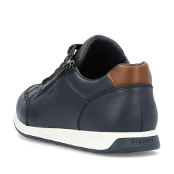 Outlet Men'S Sneaker Low Steel Blue Men'S Sneakers