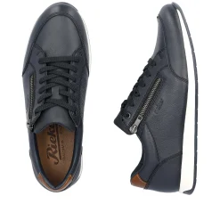Outlet Men'S Sneaker Low Steel Blue Men'S Sneakers