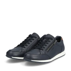 Outlet Men'S Sneaker Low Steel Blue Men'S Sneakers