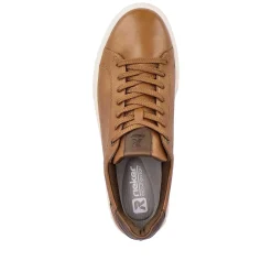 Online Men'S Sneaker Low Wood Brown Men'S Sneakers