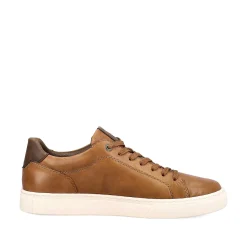 Online Men'S Sneaker Low Wood Brown Men'S Sneakers