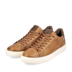 Online Men'S Sneaker Low Wood Brown Men'S Sneakers