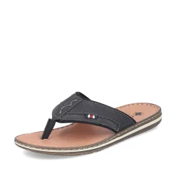 Sale Men'S Toe Separator Graphite Black Men'S Summer Shoes