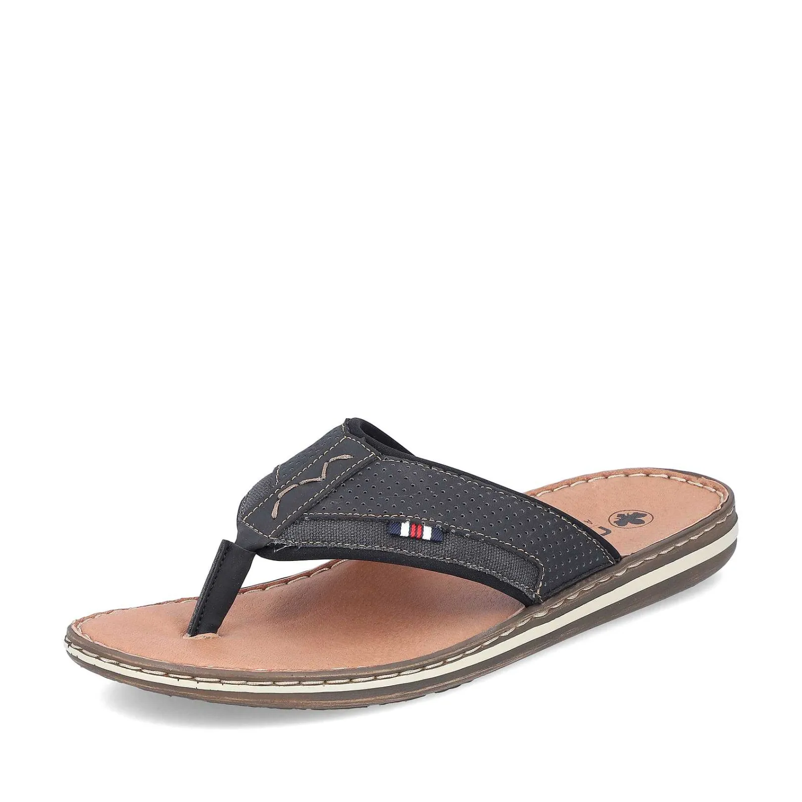 Sale Men'S Toe Separator Graphite Black Men'S Summer Shoes