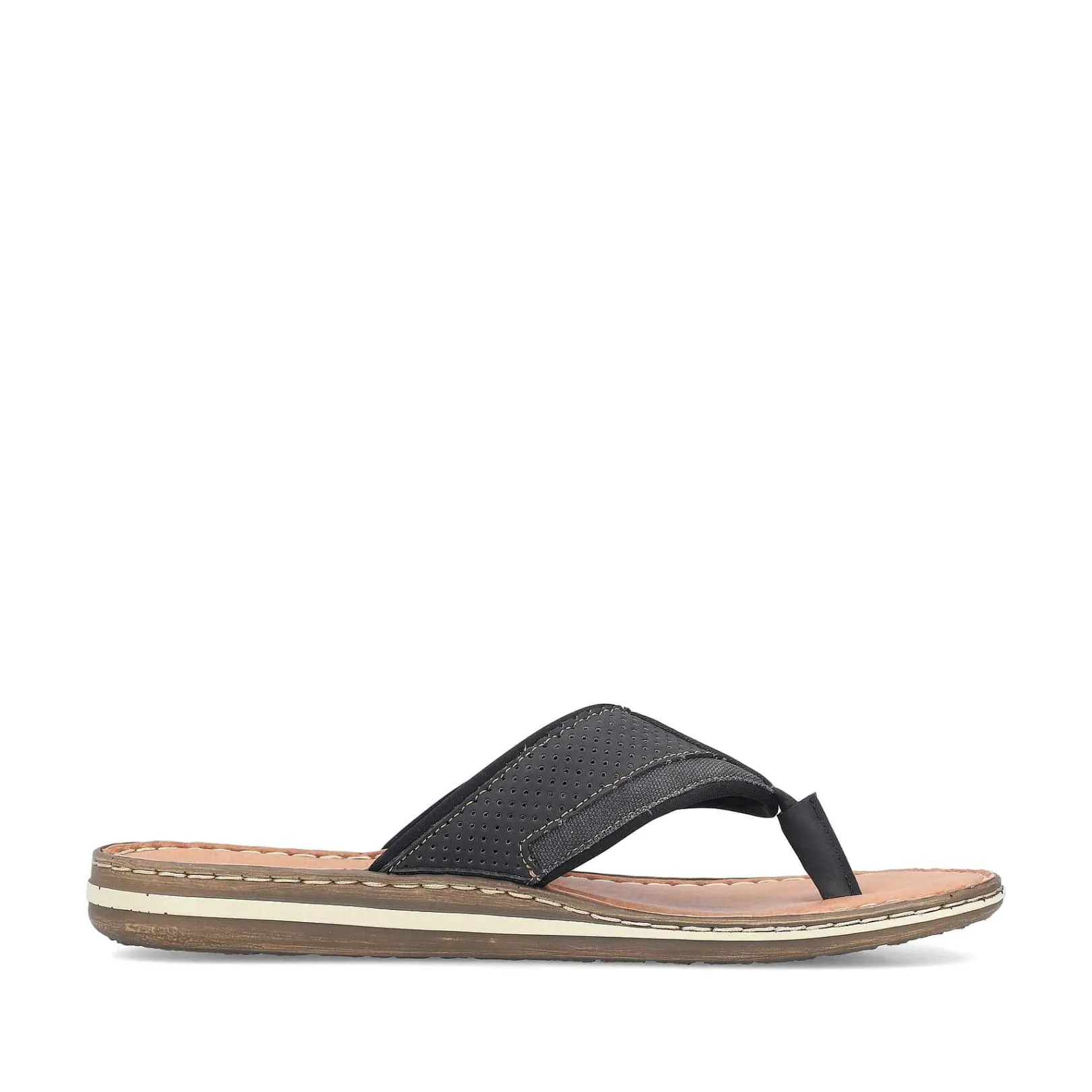 Sale Men'S Toe Separator Graphite Black Men'S Summer Shoes