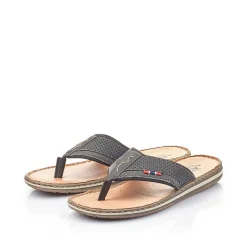 Sale Men'S Toe Separator Graphite Black Men'S Summer Shoes