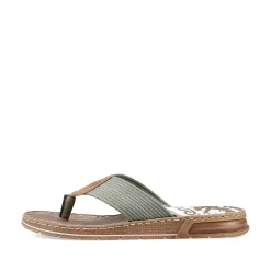 Discount Men'S Toe Separator Light Green Men'S Mules & Slippers