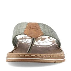 Discount Men'S Toe Separator Light Green Men'S Mules & Slippers