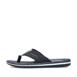 Discount Men'S Toe Separator Navy Blue Men'S Mules & Slippers